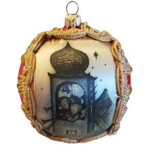 Vintage W Germany Joseph Mueller Mercury Glass Ball Christmas Ornament 4''
Jumbo